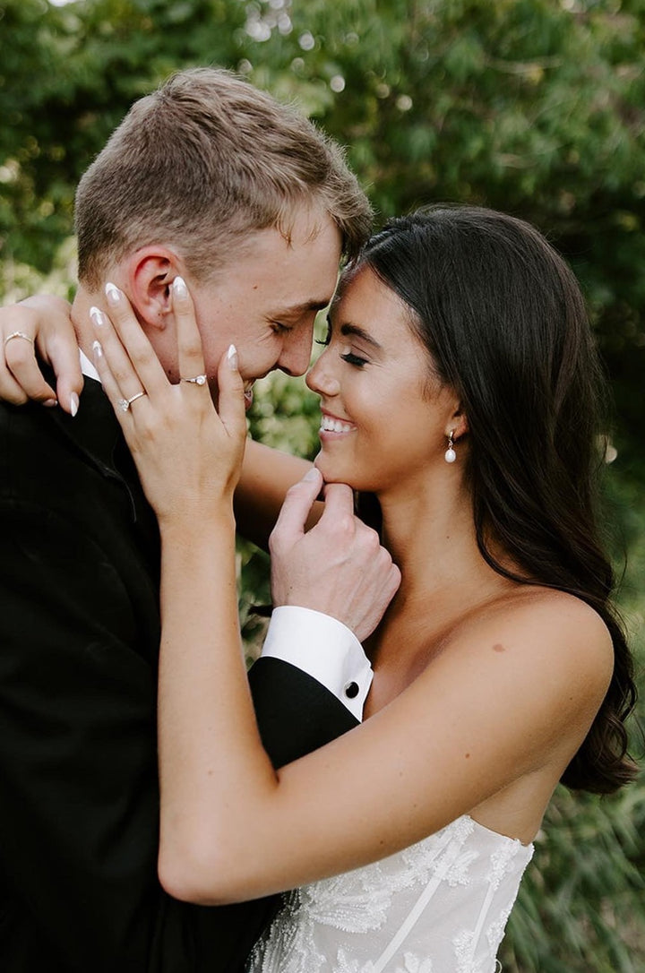 Hoop Earrings for Bride