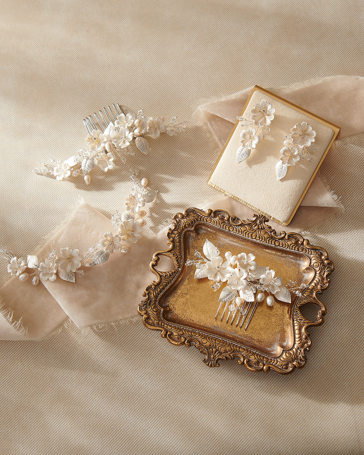 Elise Floral Earrings