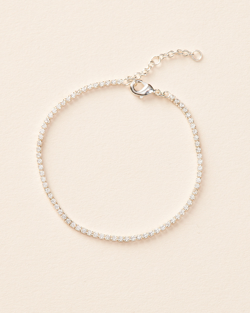 Dainty cz bracelet