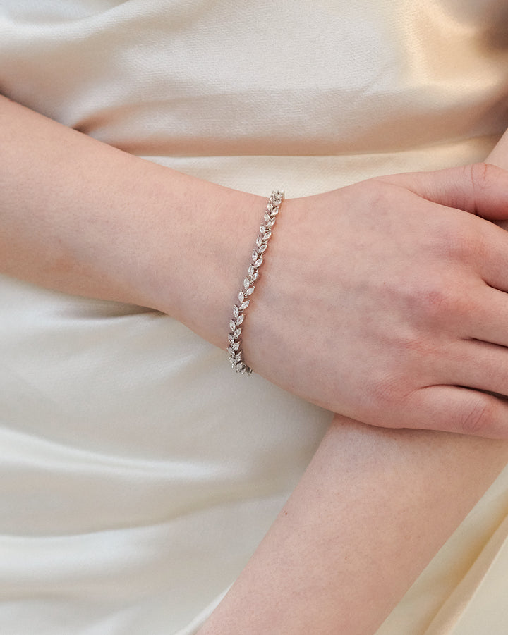 CZ Bracelet For Bride