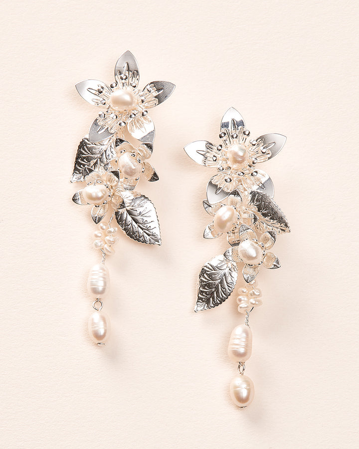 Wedding Floral Earrings