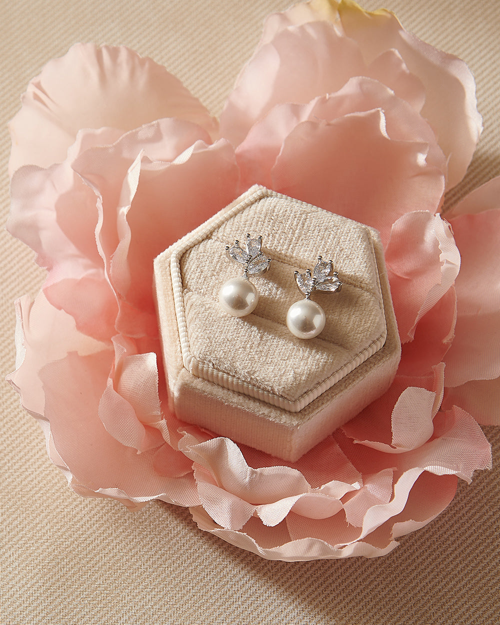 Petite Pearl Stud Earrings