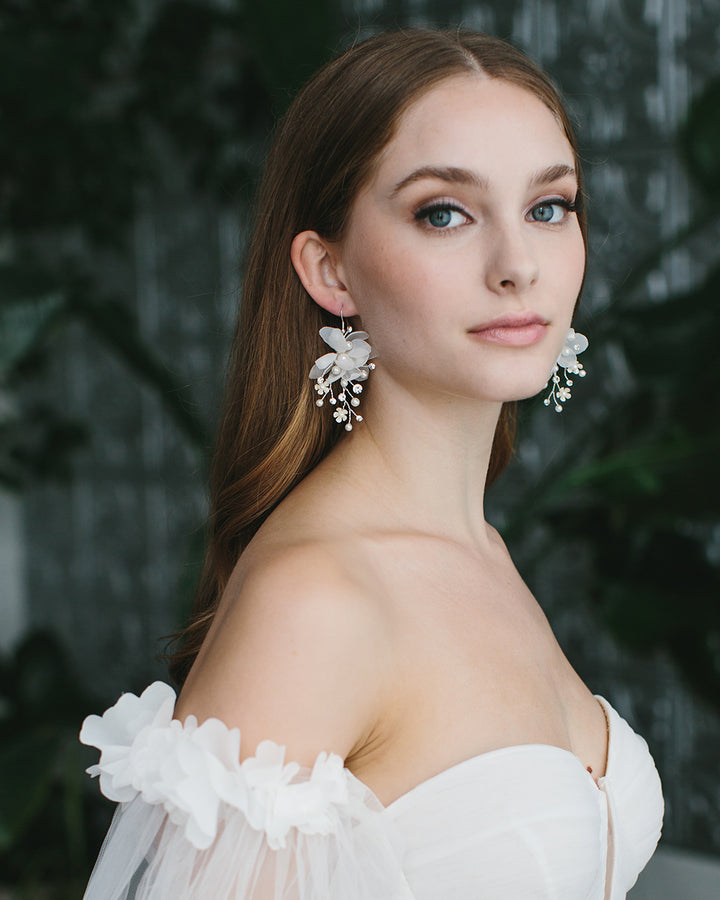 Floral Statement Earrings