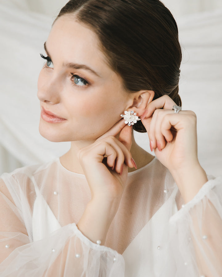 Stud Earrings for Bride