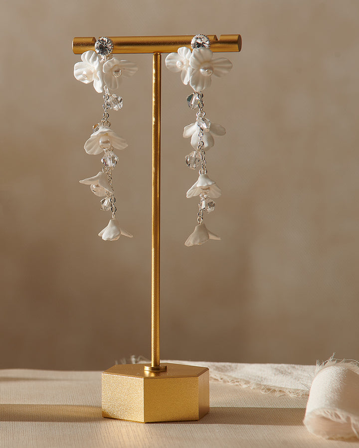 Flower Drop Earrings