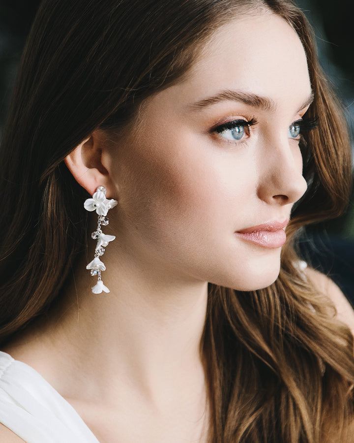 Dangle Wedding Earrings