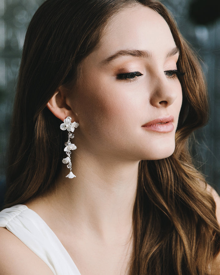 Floral Dangle Earrings