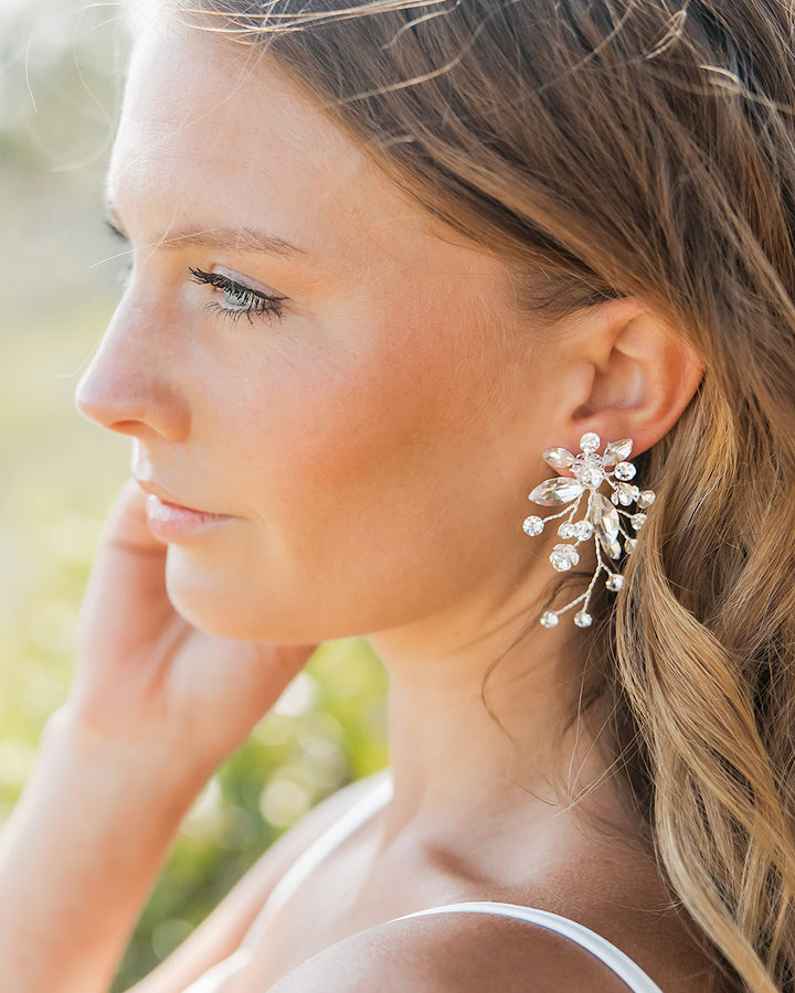 Dangle Wedding Earrings