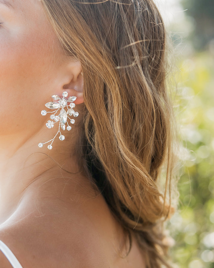 Wedding Earrings Hand-wired