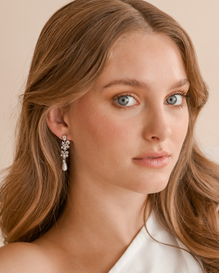 Pearl Wedding Earrings