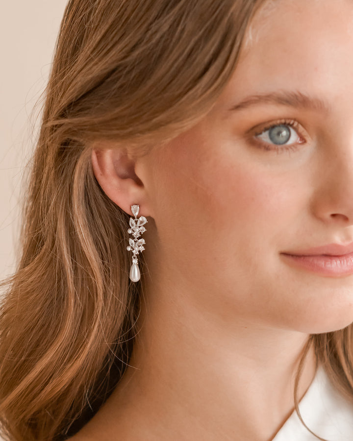 Pearl Dangle Earrings