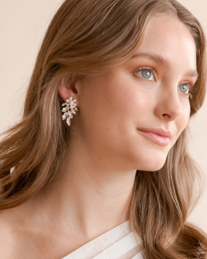 Bridal Earrings Pearls