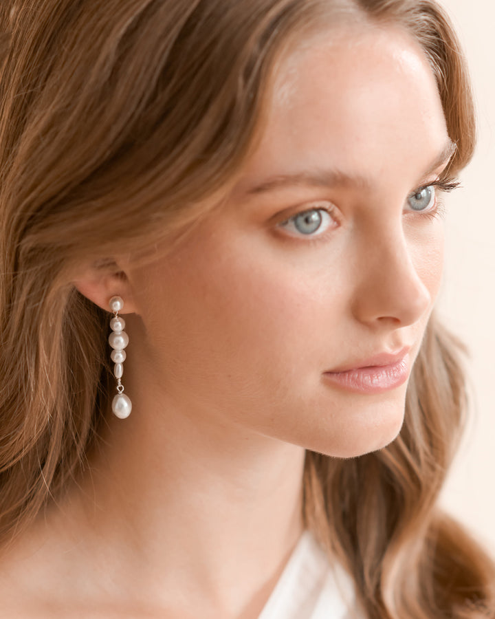 Pearl Dangle Earrings