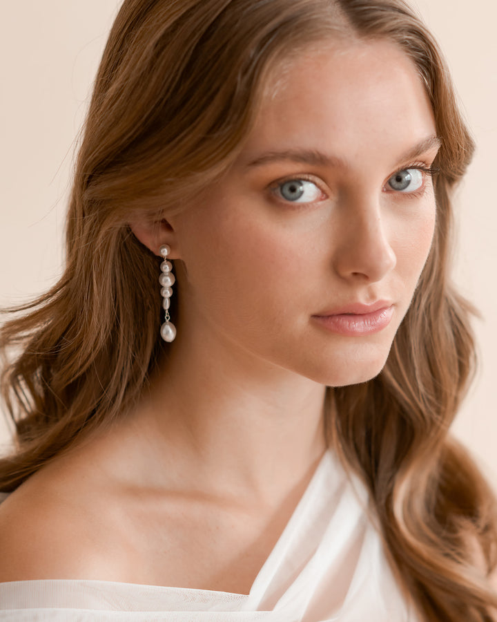 Pearl Wedding Earrings