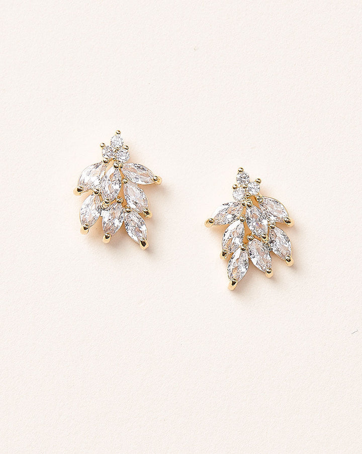 Mia Floral CZ Studs