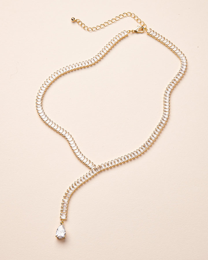 Gold Drop Necklace