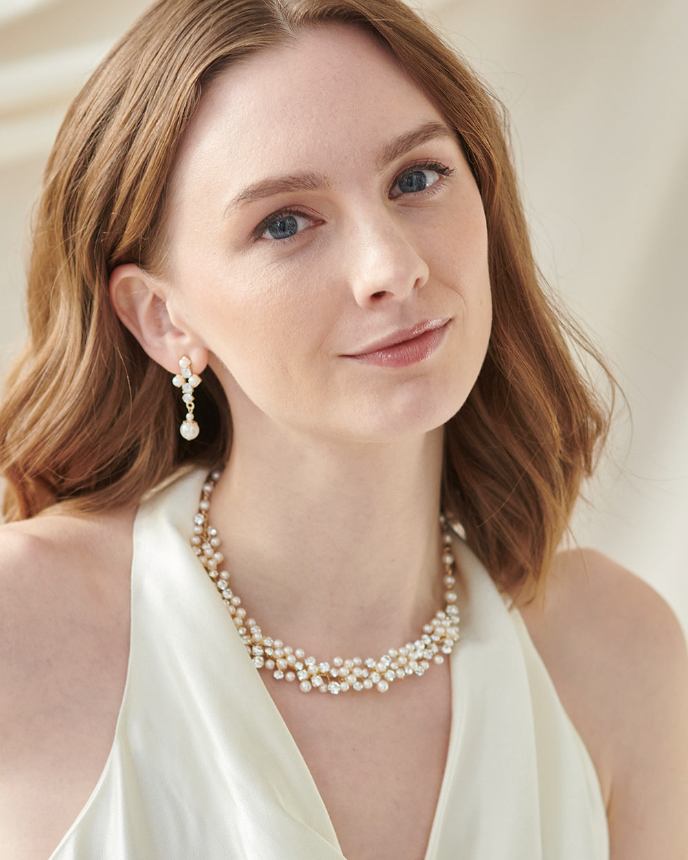 Bridal Pearl Jewelry Set