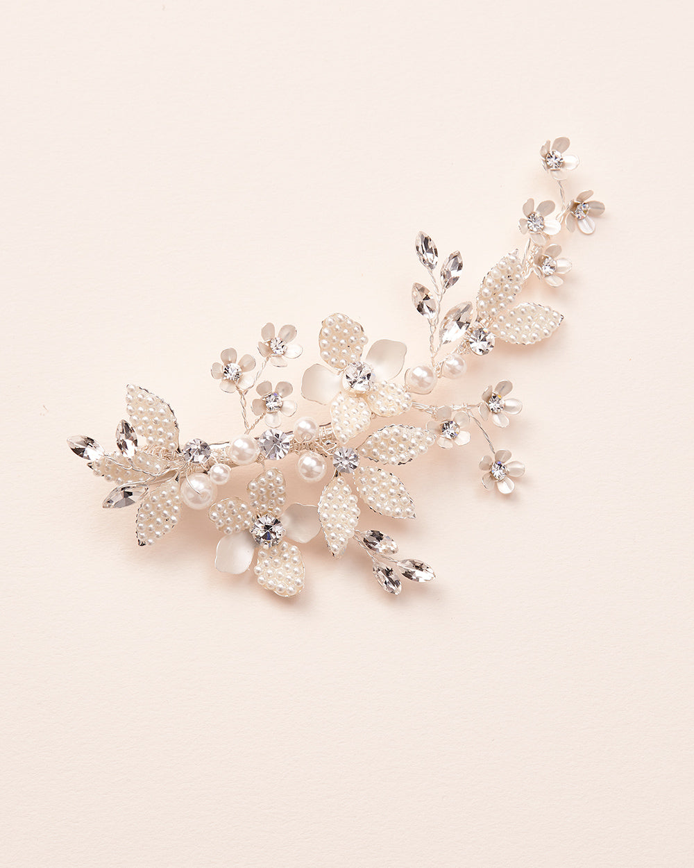 Delicate Pearl Bridal Comb
