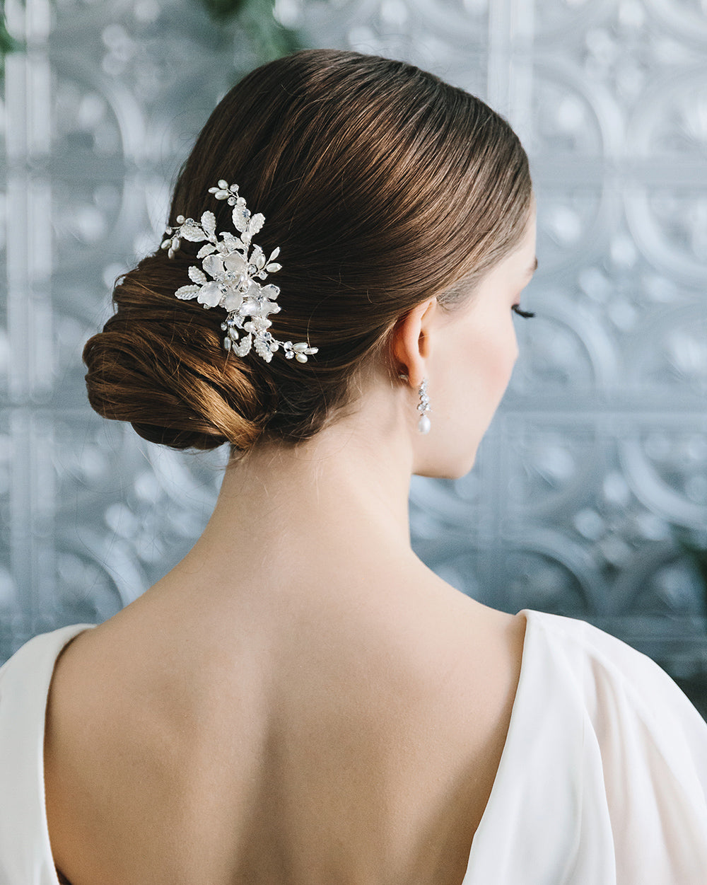Floral Wedding Hair Clip