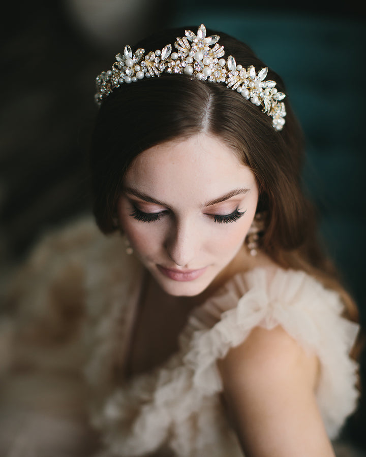 Gold Wedding Crown