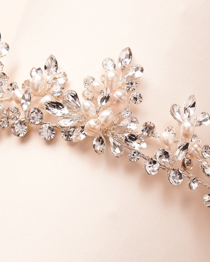 Wedding Pearls Headpiece