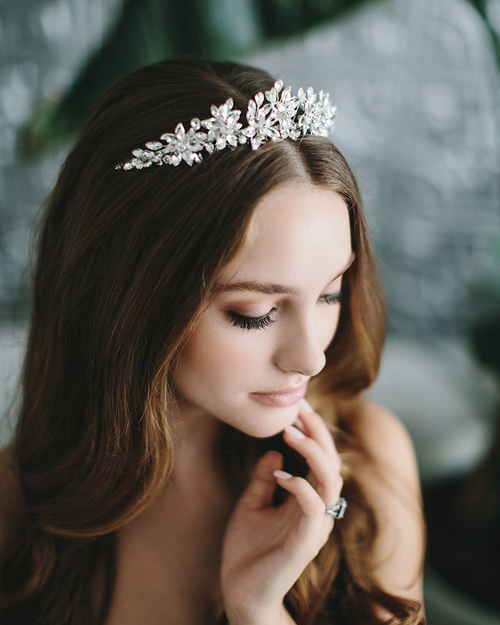 Silver Wedding Tiara