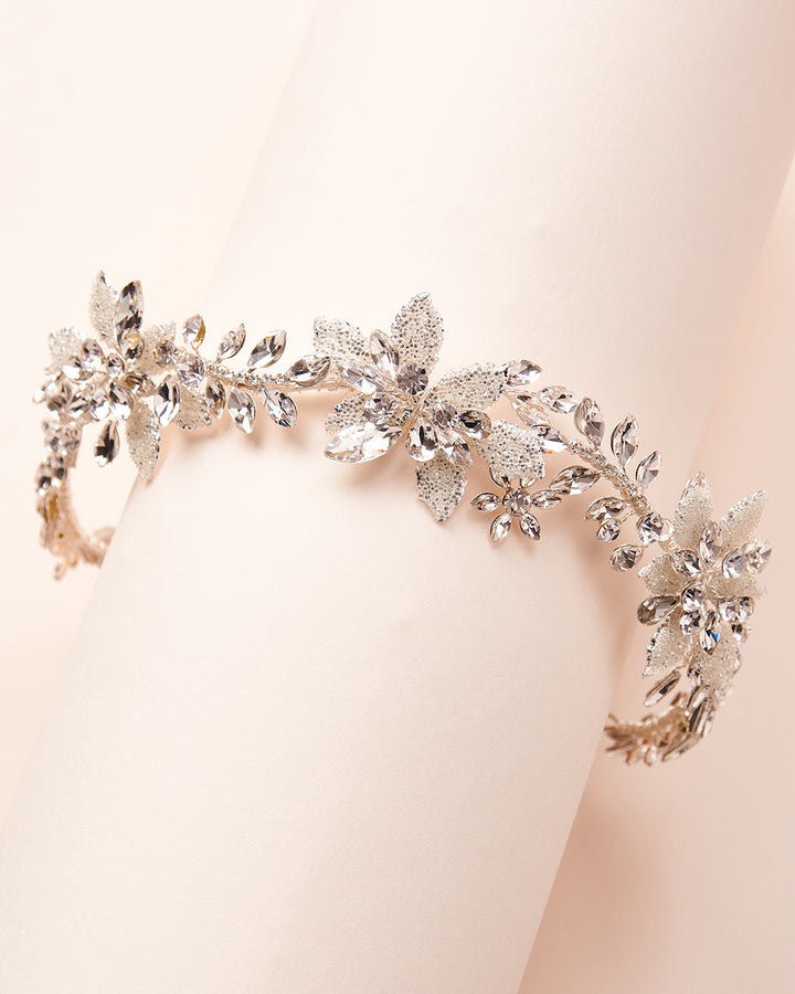 Silver Wedding Headpiece