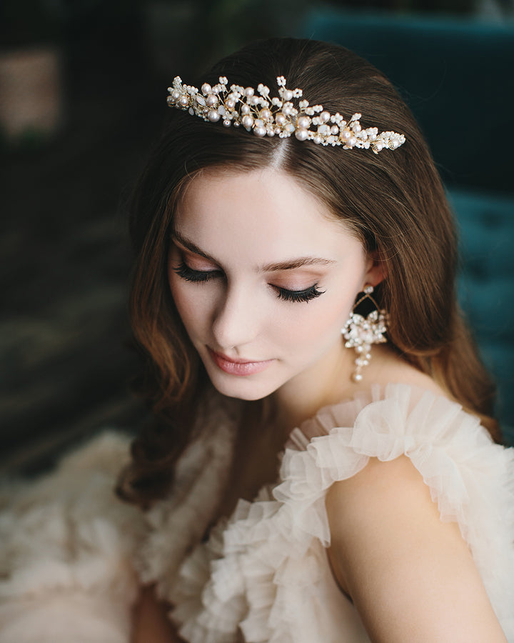 Handmade Pearl Tiara