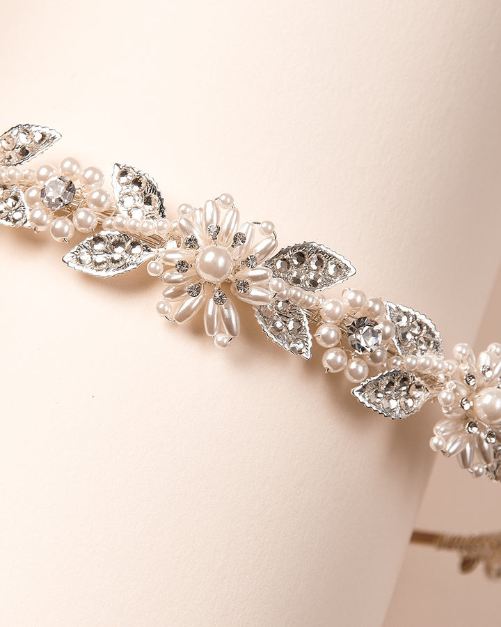 Pearl Headpiece Wedding
