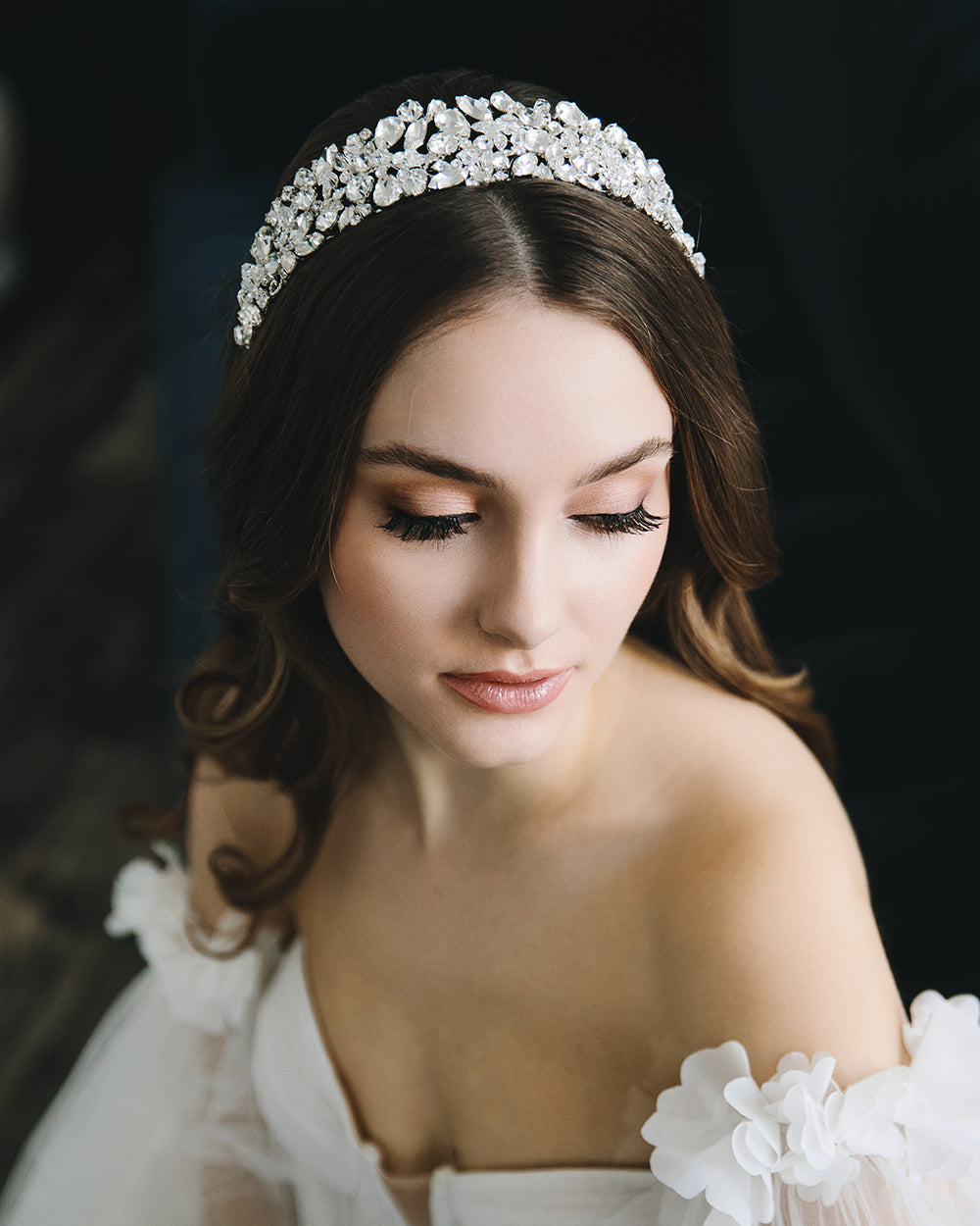 Crystal Headband for Bride