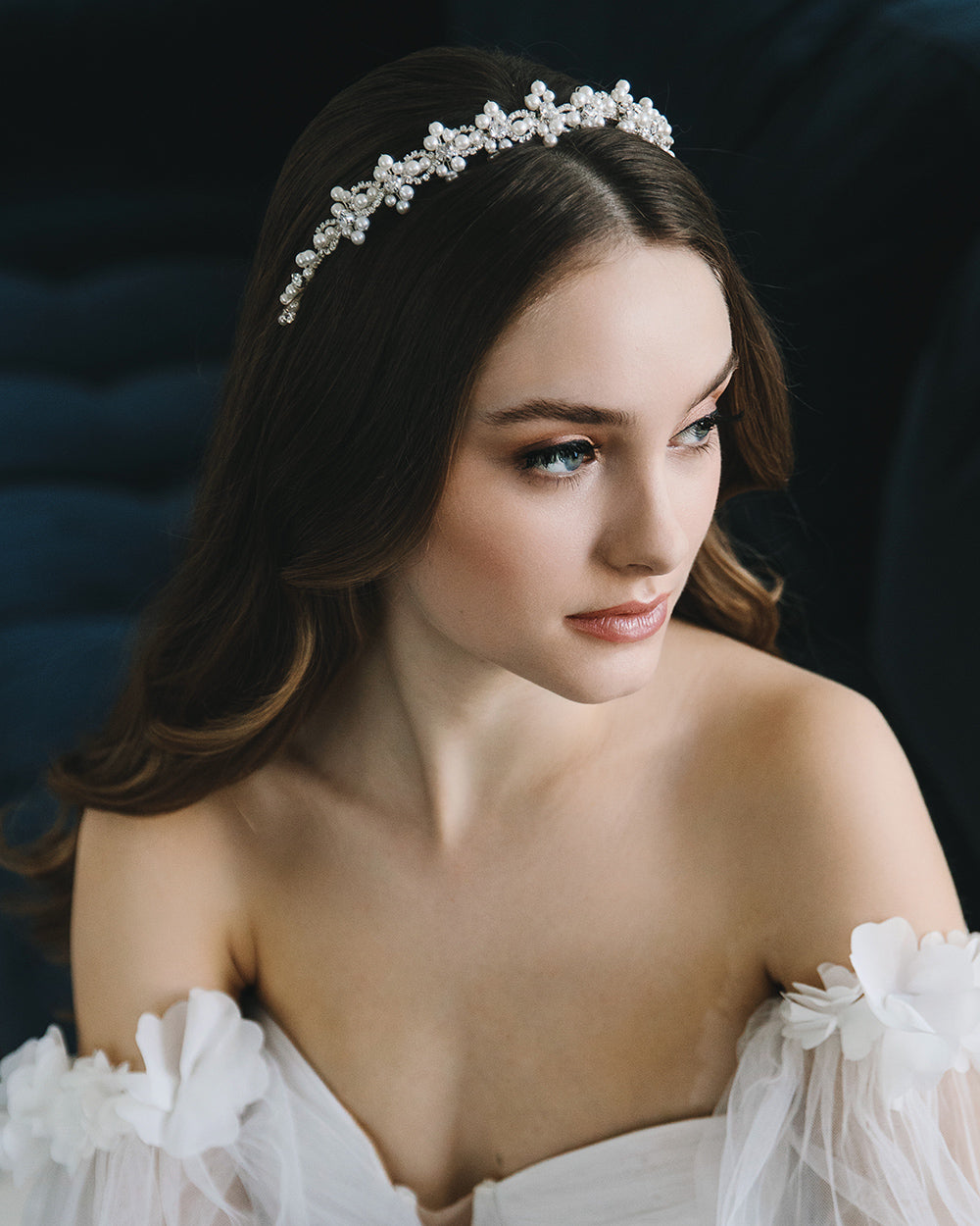 Bride Headpiece Pearls