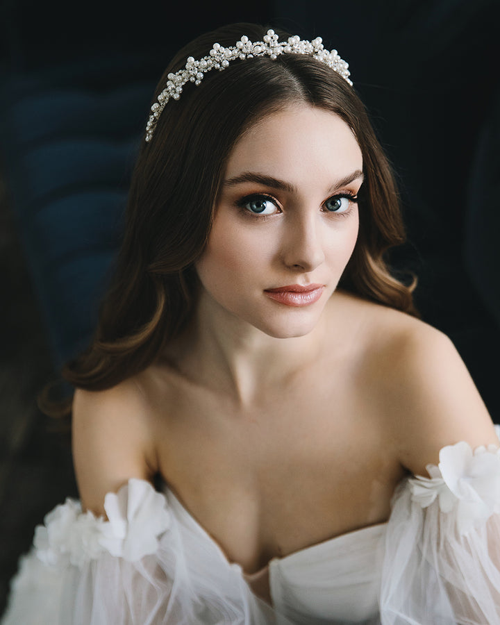 Bridal Pearl  Headband