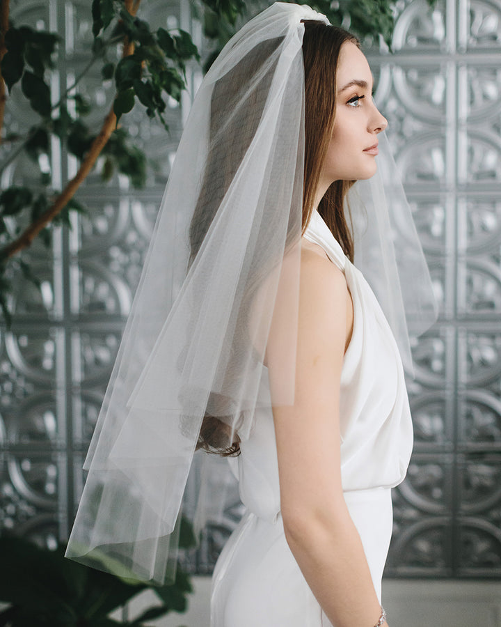 2-Layer Cut Edge Veil