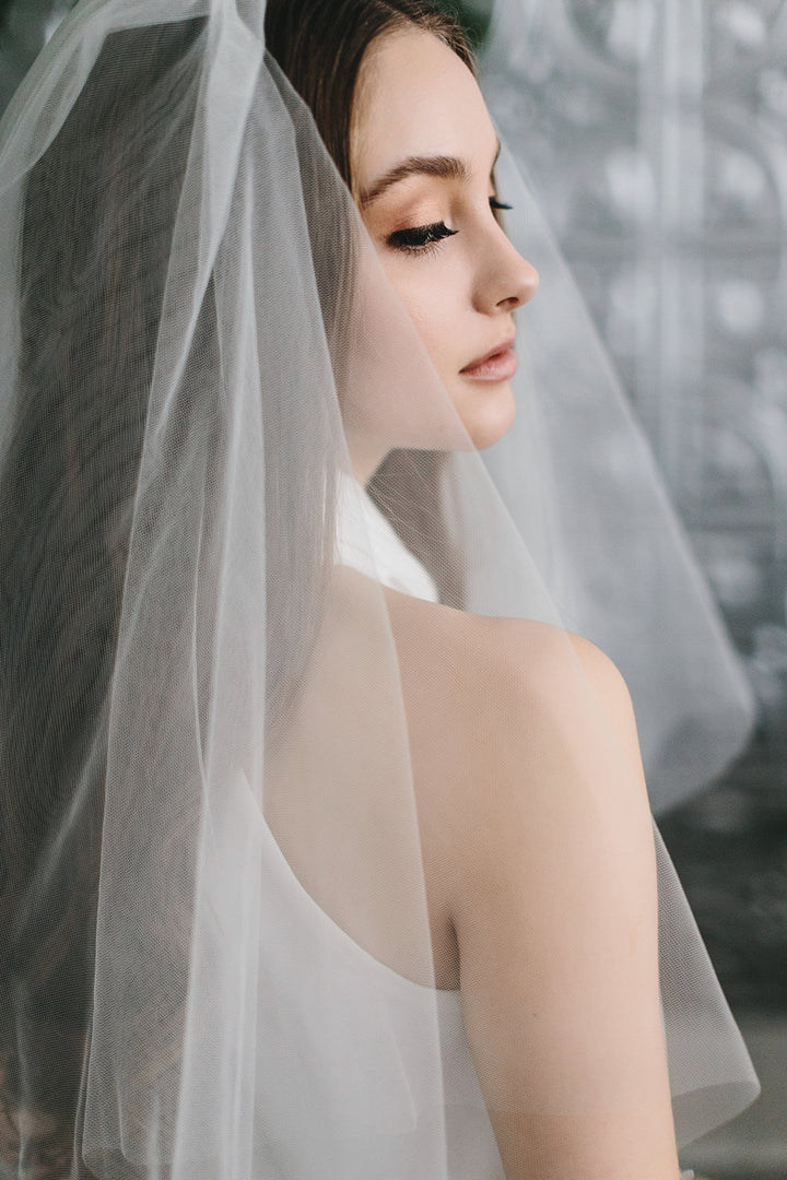 2-Layer Cut Edge Veil