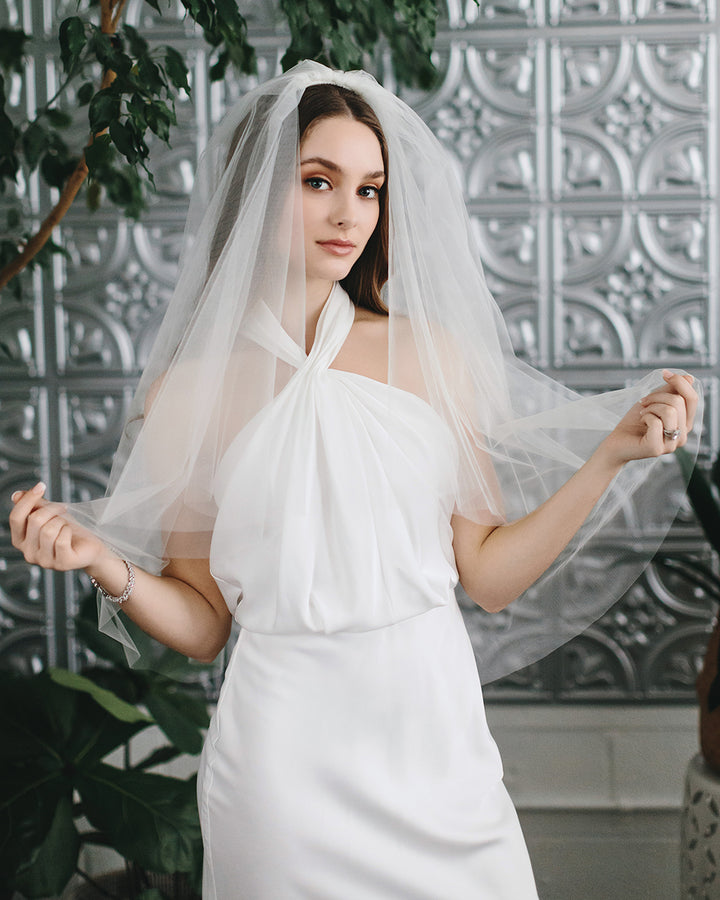 2-Layer Cut Edge Veil