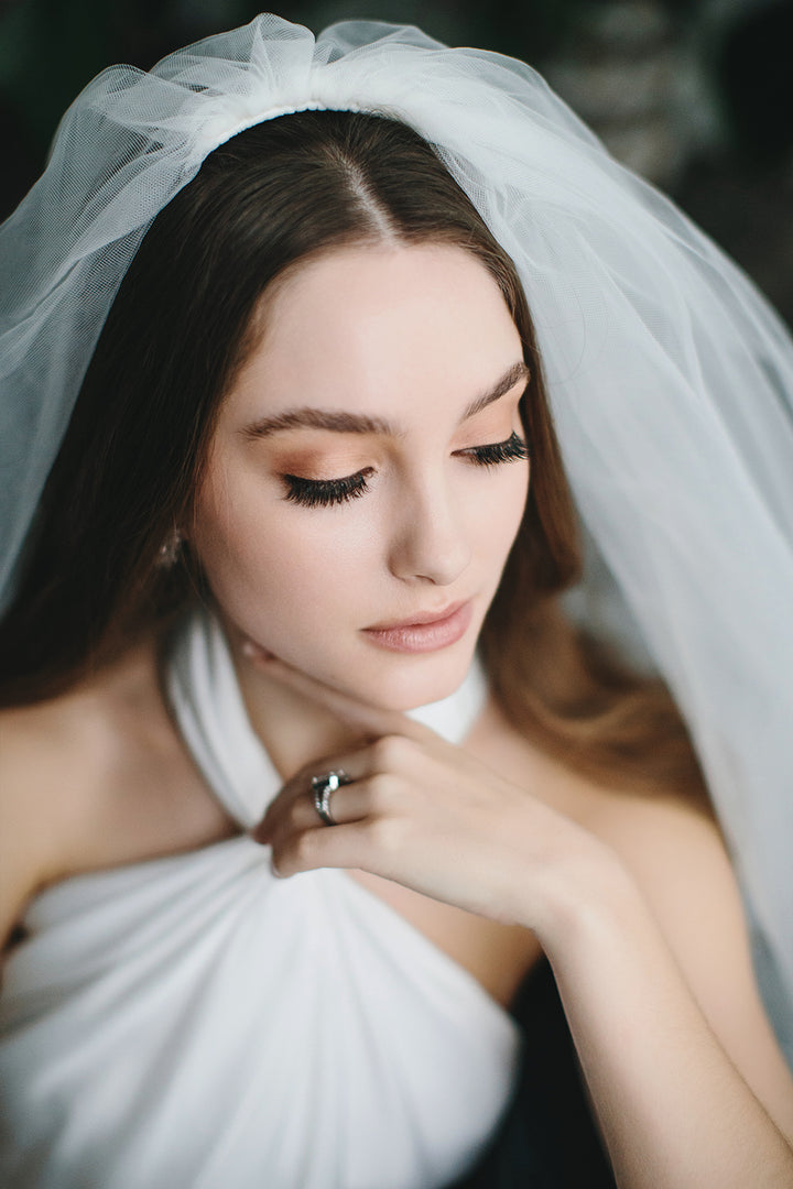 2-Layer Cut Edge Veil