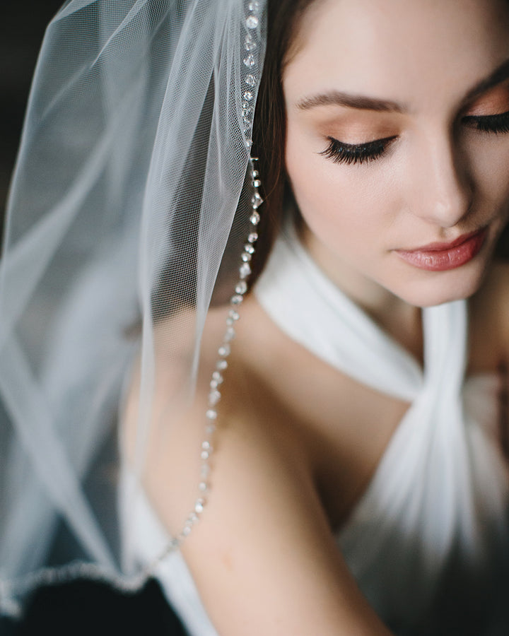 Delicate Crystal Veil