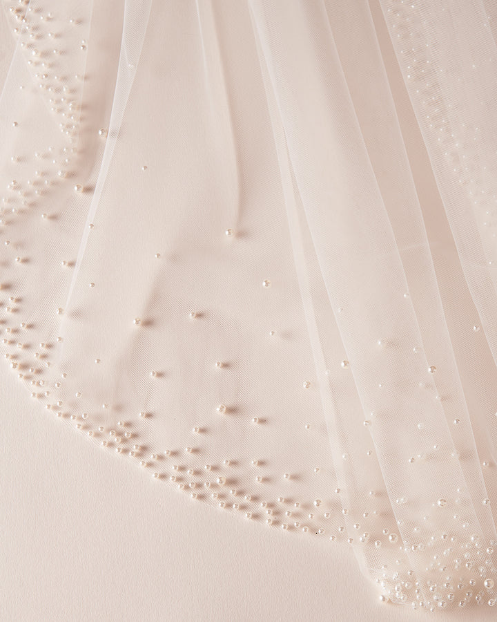 Pearl Wedding Veil