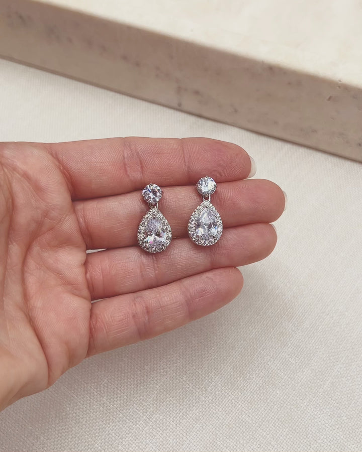 Wedding CZ Earrings