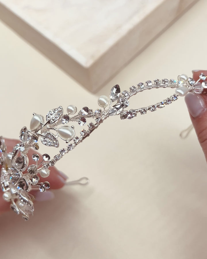 Ivy Pearl & Crystal Headband