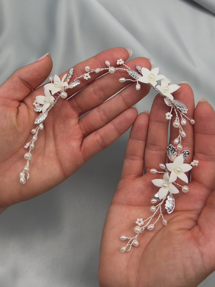 Spring Floral Hair Vine
