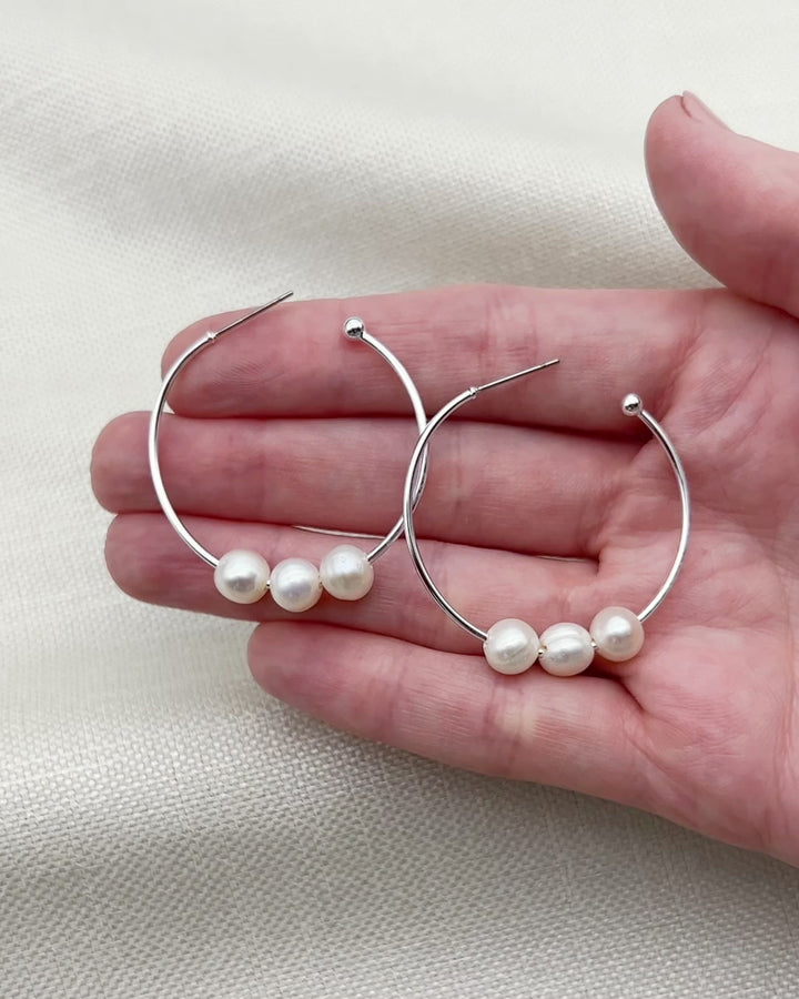Maisie Pearl Hoops