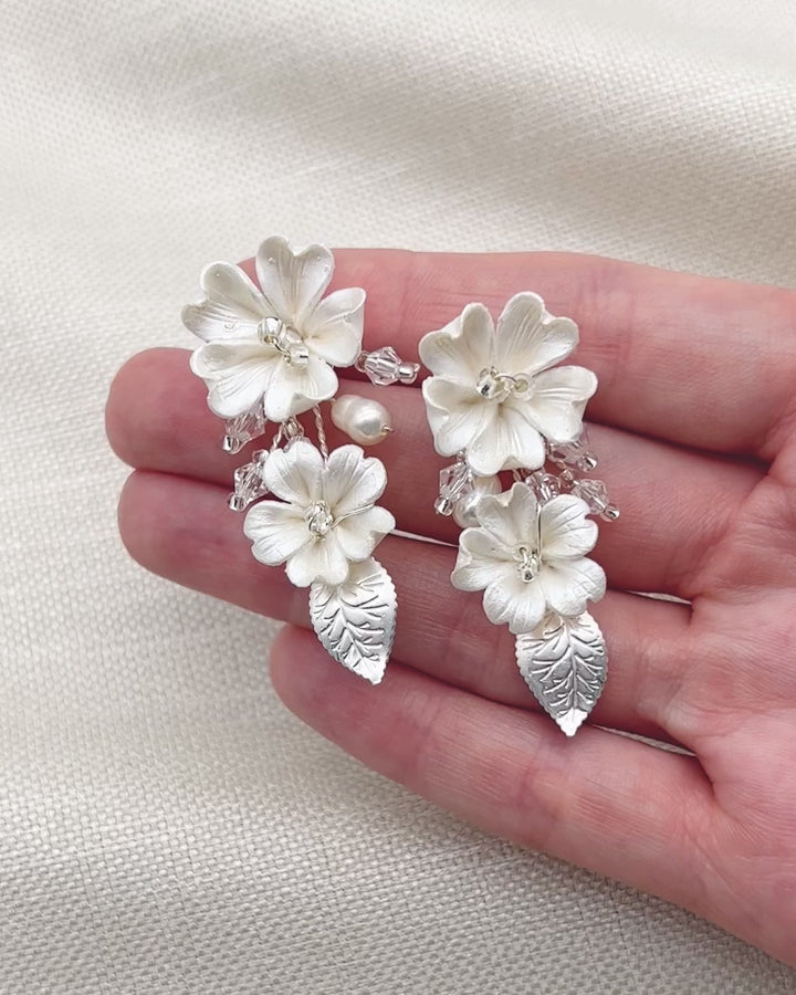 Elise Floral Earrings