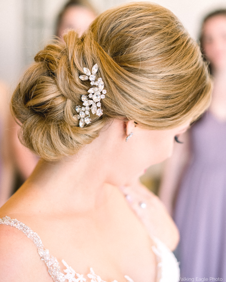 Crystal Wedding Comb