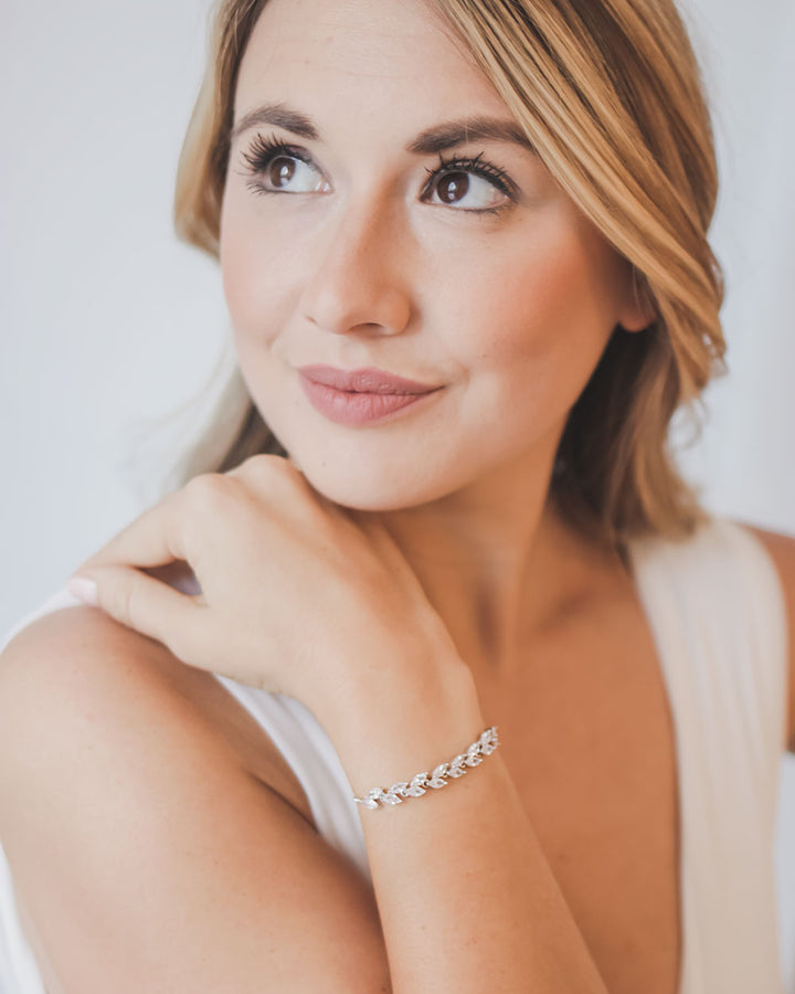 CZ Adjustable Bracelet