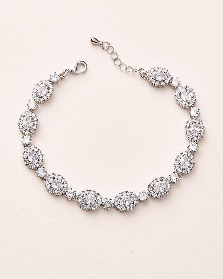 CZ Wedding Bracelet
