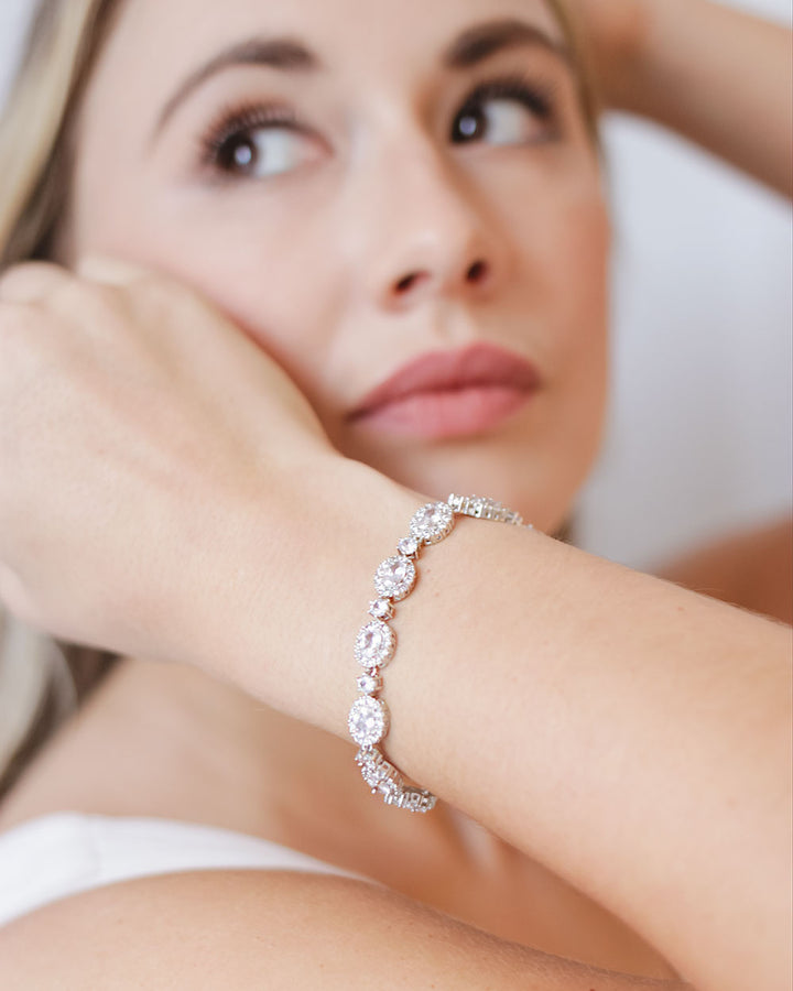 CZ Wedding Bracelet