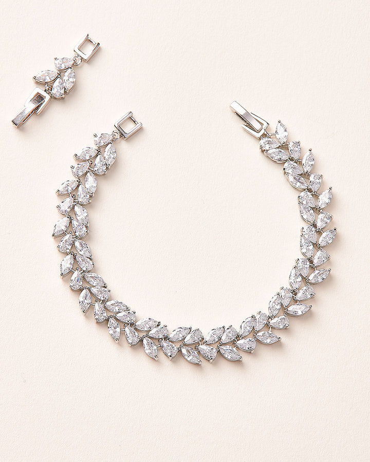 CZ Bridal Bracelet