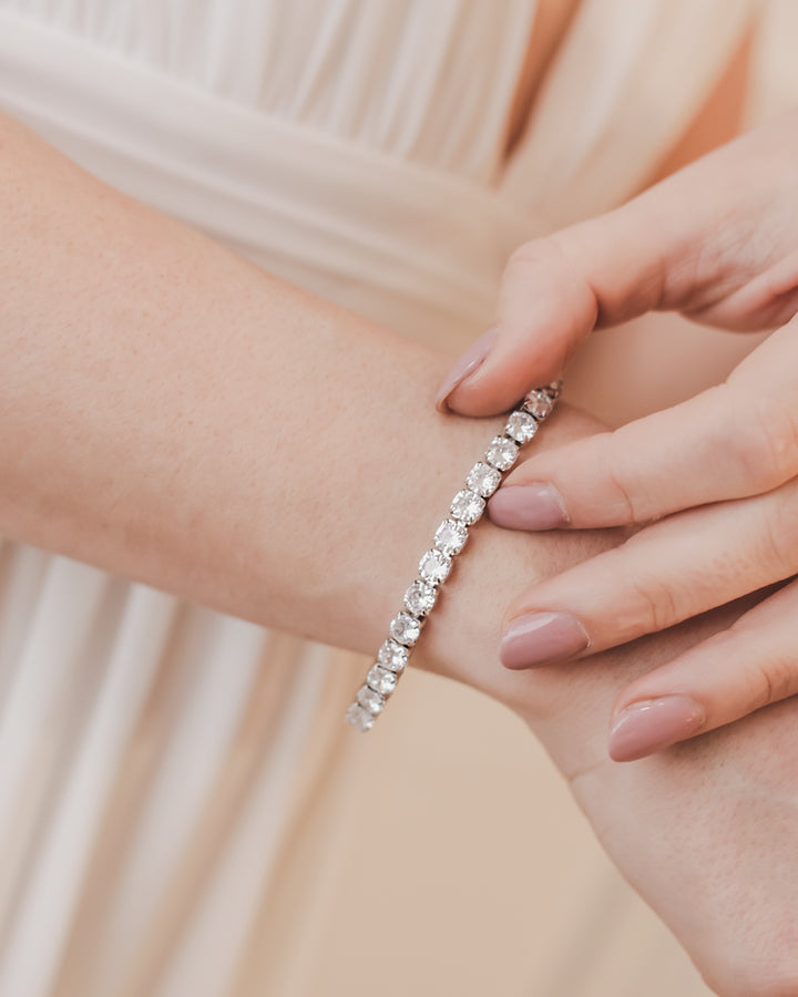 CZ Wedding Bracelet