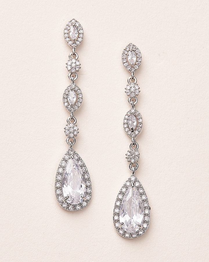 CZ Dangle Earrings